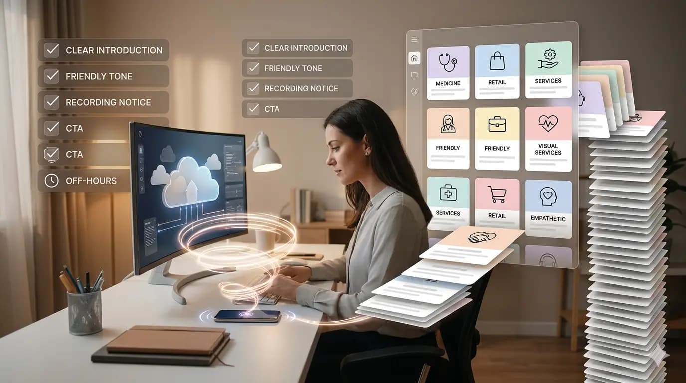 Текст для автоответчика и голосового приветствия: 50+ примеров и шаблонов